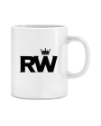 Puodelis Robbie Williams logo